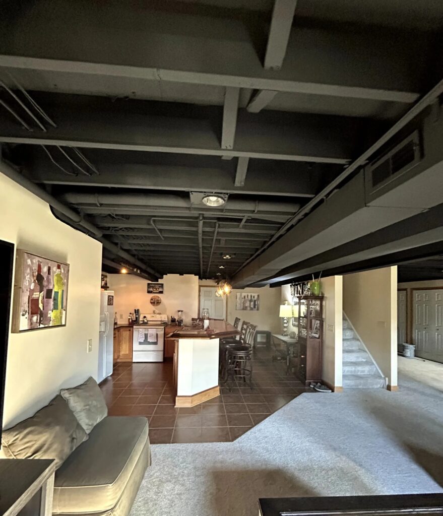 image showing basement painting company mentor ohio
