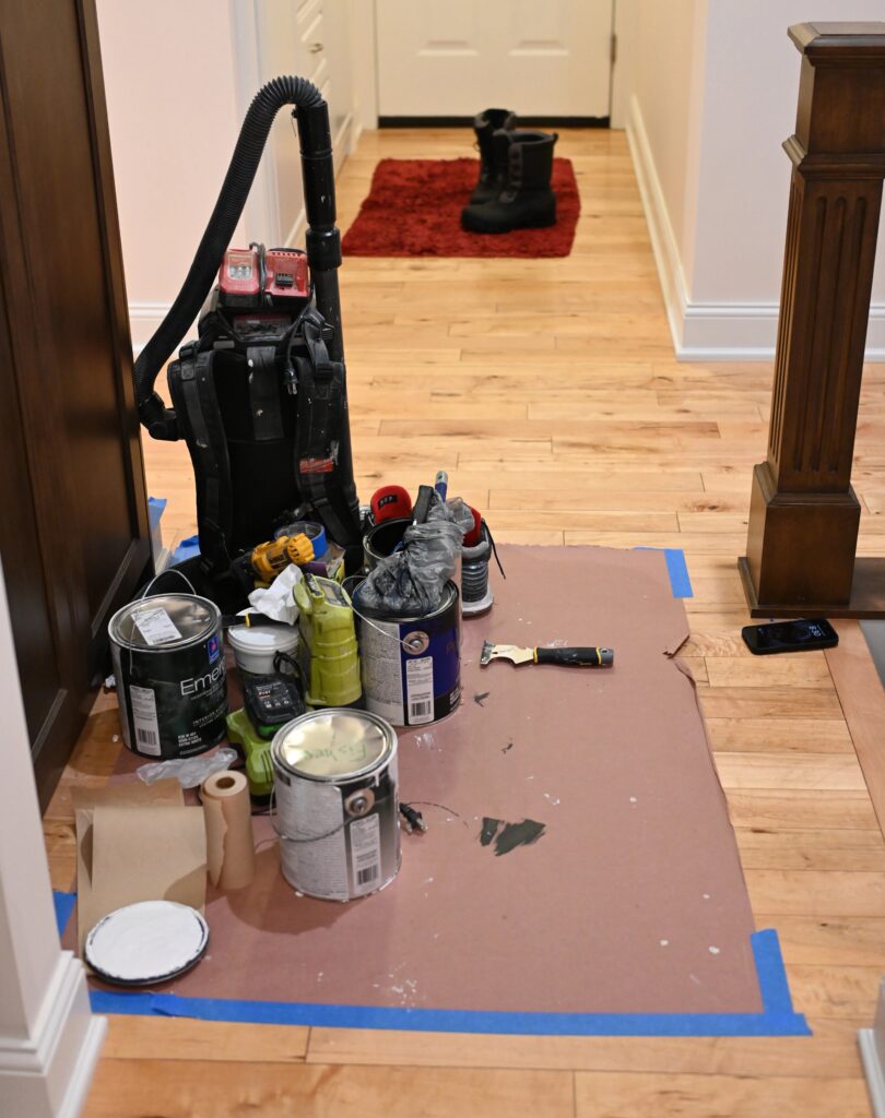 mentor on the lake interior painting
