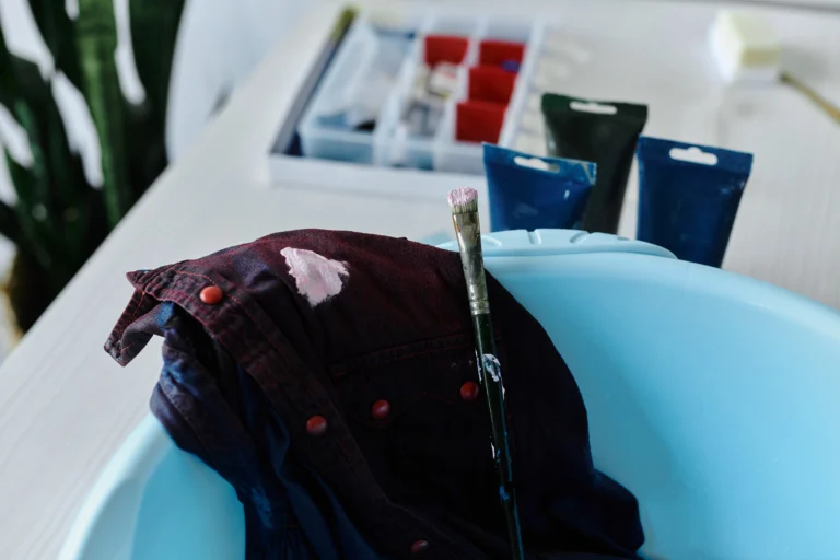 how to remove paint from clothes