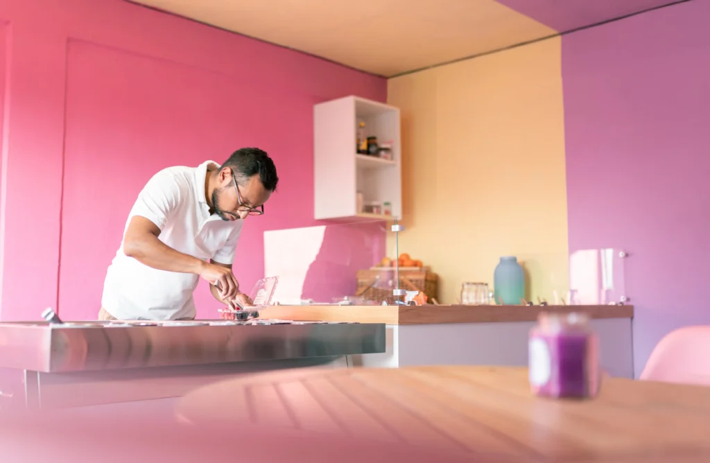 How much to paint kitchen cupboards Four Seasons Paintings Co (5)