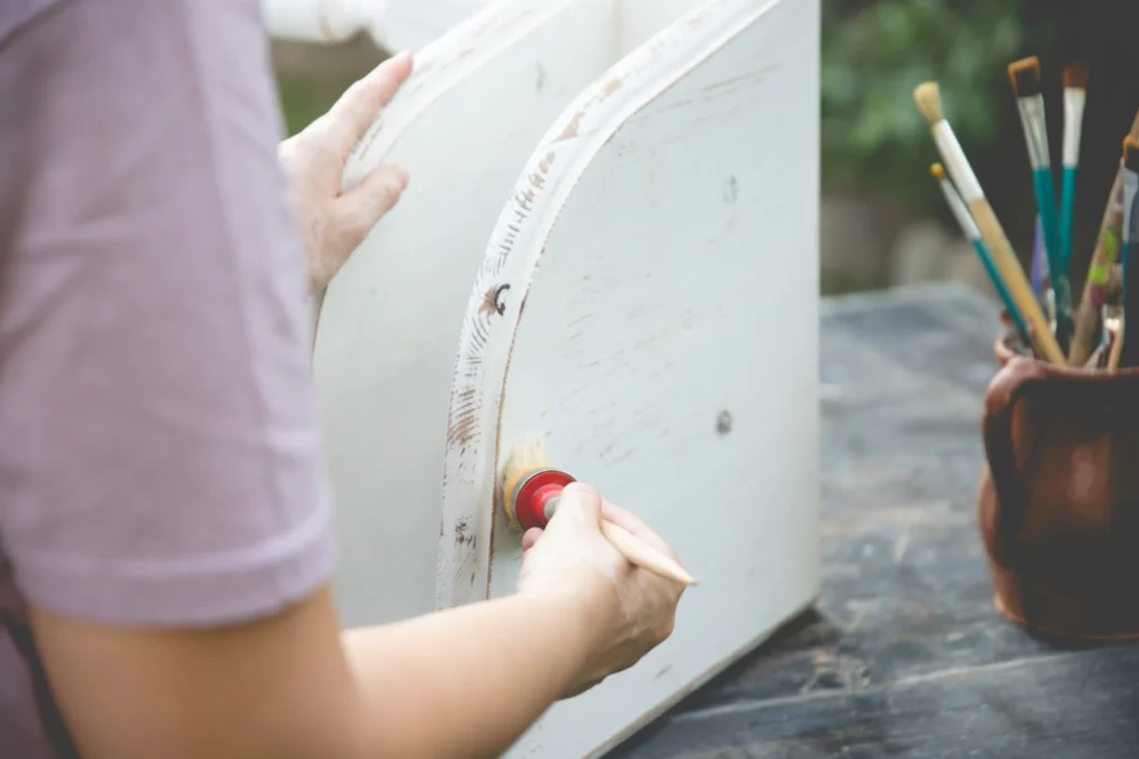 How to paint kitchen cabinets without sanding Four Seasons Painting Co (2)