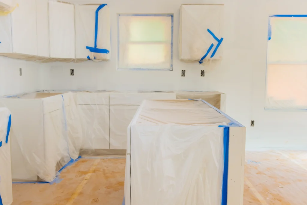 How to paint kitchen cabinets without sanding Four Seasons Painting Co (7)