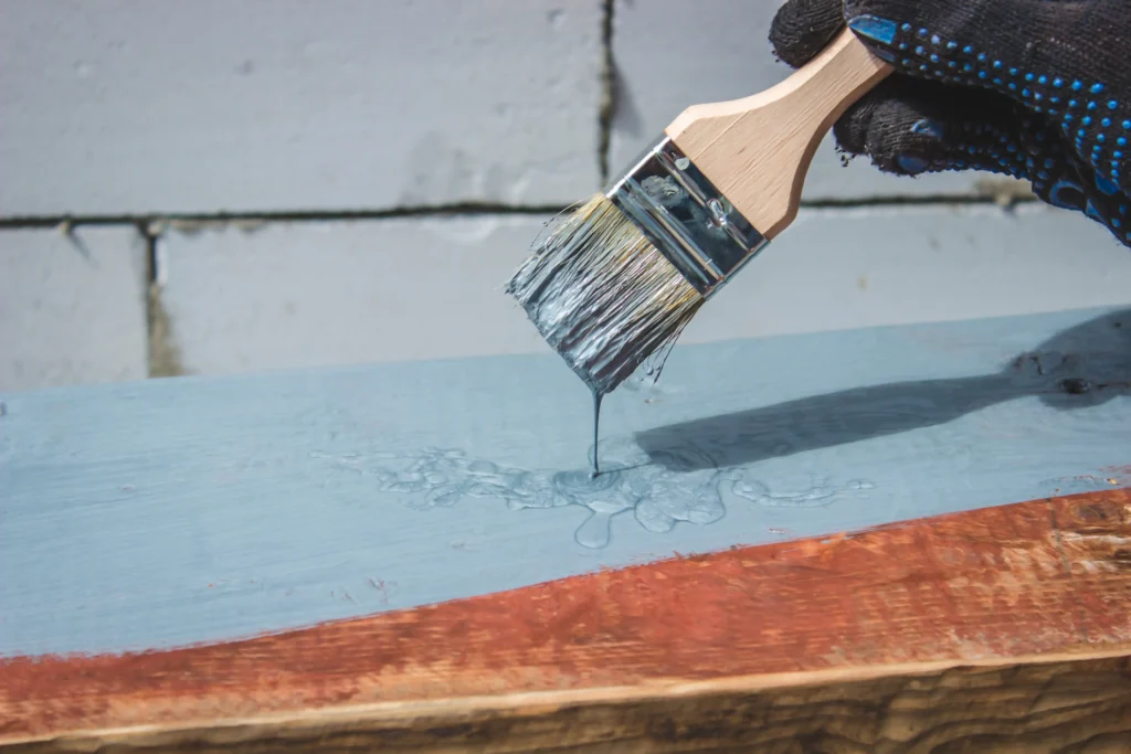 What paint to use on wood Four Seasons Painting Co (3)