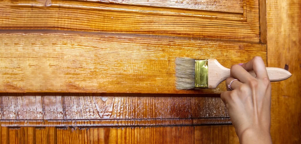 How To Paint Door To Look Like Wood Eastlake Ohio