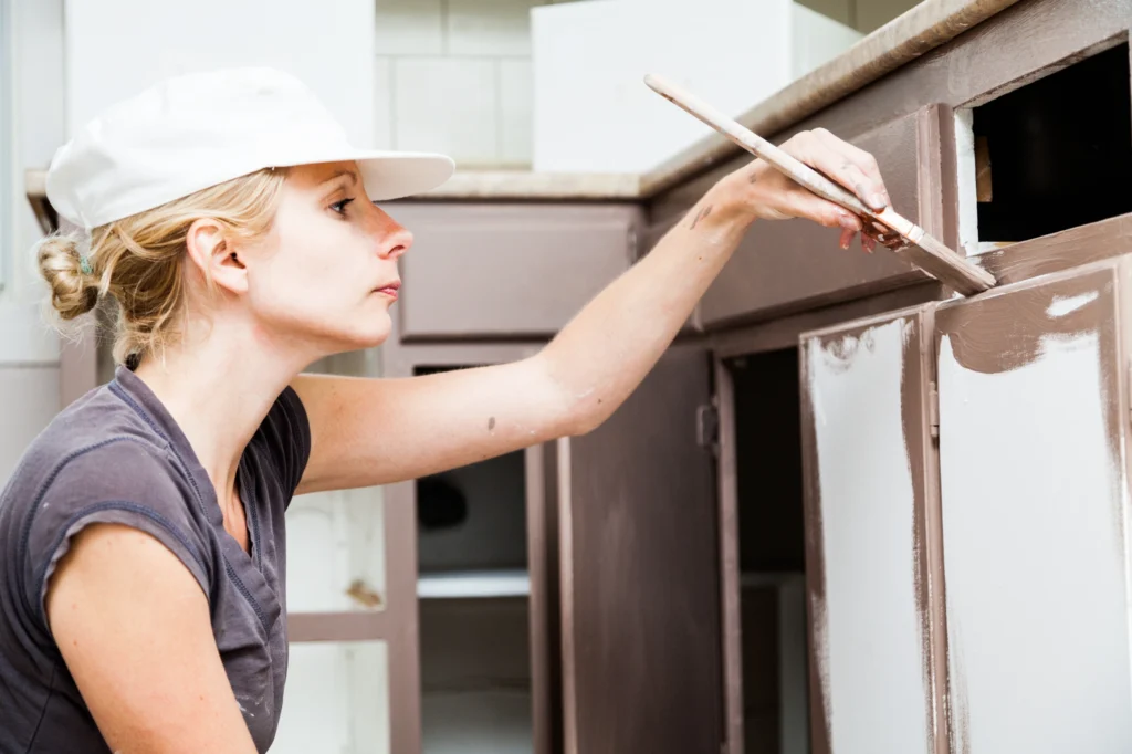 how to paint kitchen cabinet Four Seasons Painting Interior & Exterior