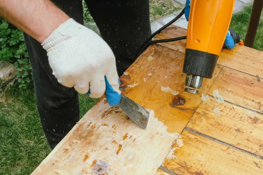how to remove paint of wood mentor ohio
