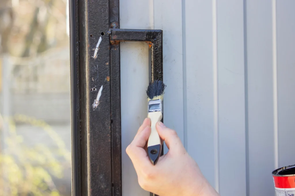 How To Paint A Steel Exterior Door Fairport Harbor Ohio