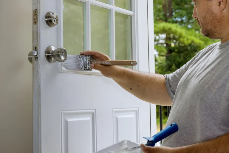 How To Paint A Steel Exterior Door Wickliffe Ohio