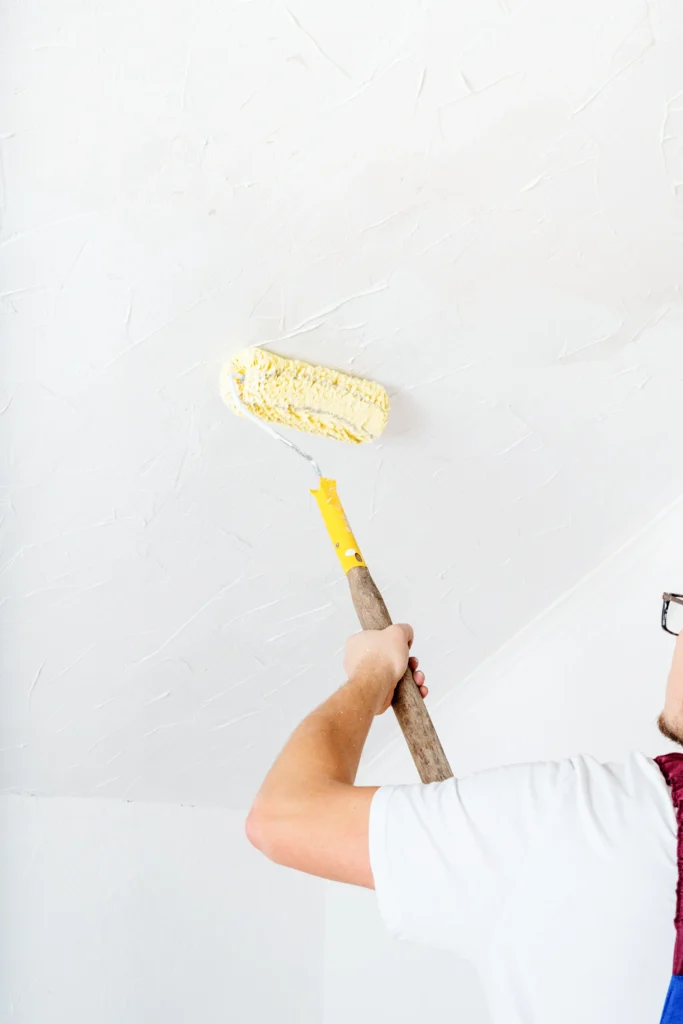 how to paint a ceiling with a roller Mason Ohio