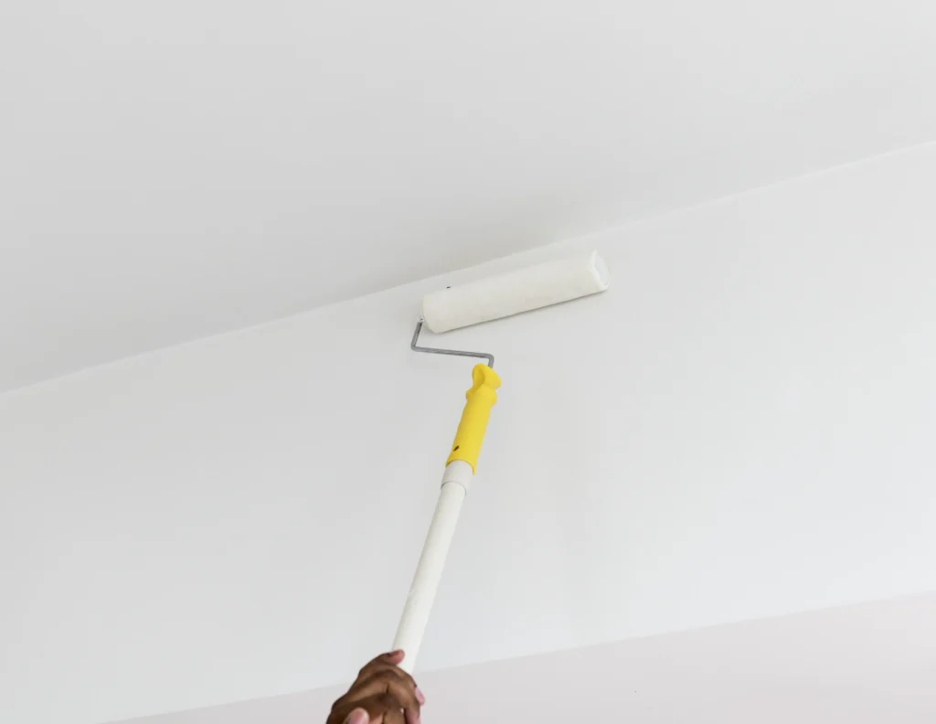 how to paint a ceiling with a roller Youngstown Ohio